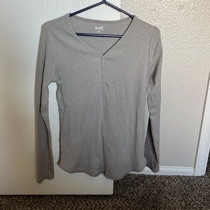 Ribbed thermal, long sleeve